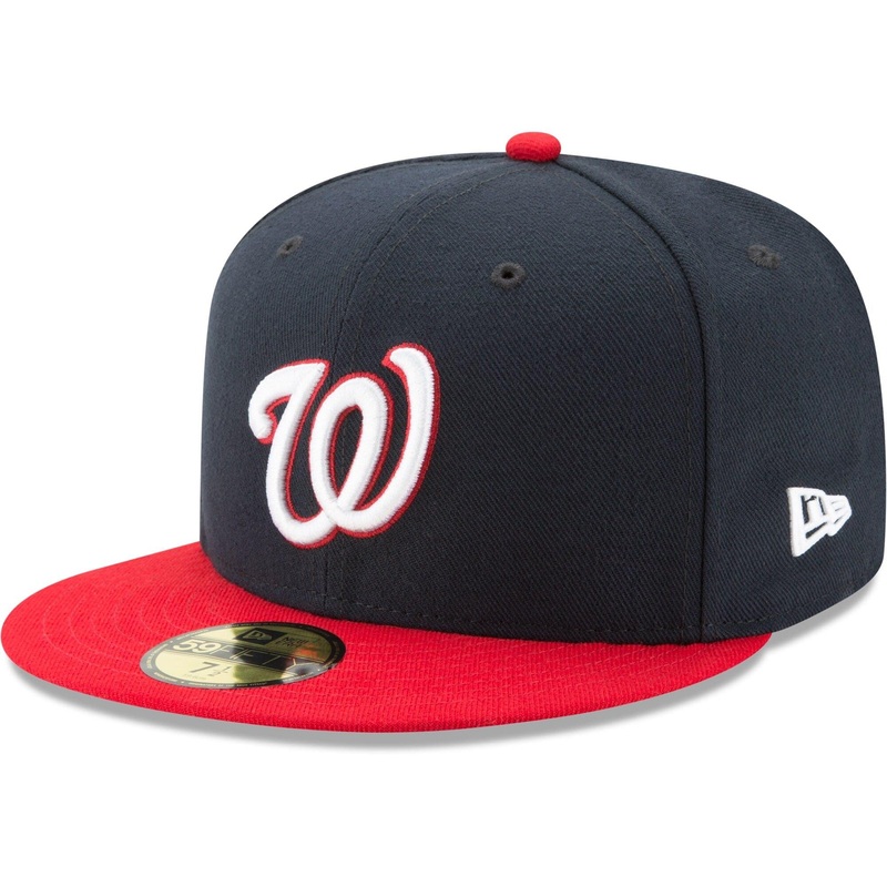 Washington Nationals New Era MLB AC On-Field Alt 59FIFTY Fitted Hat – Navy