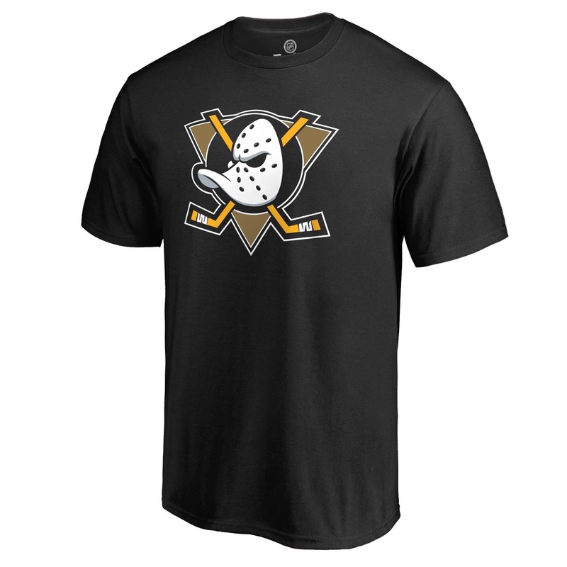 Anaheim Mighty Ducks NHL Team Logo T-Shirt – Black