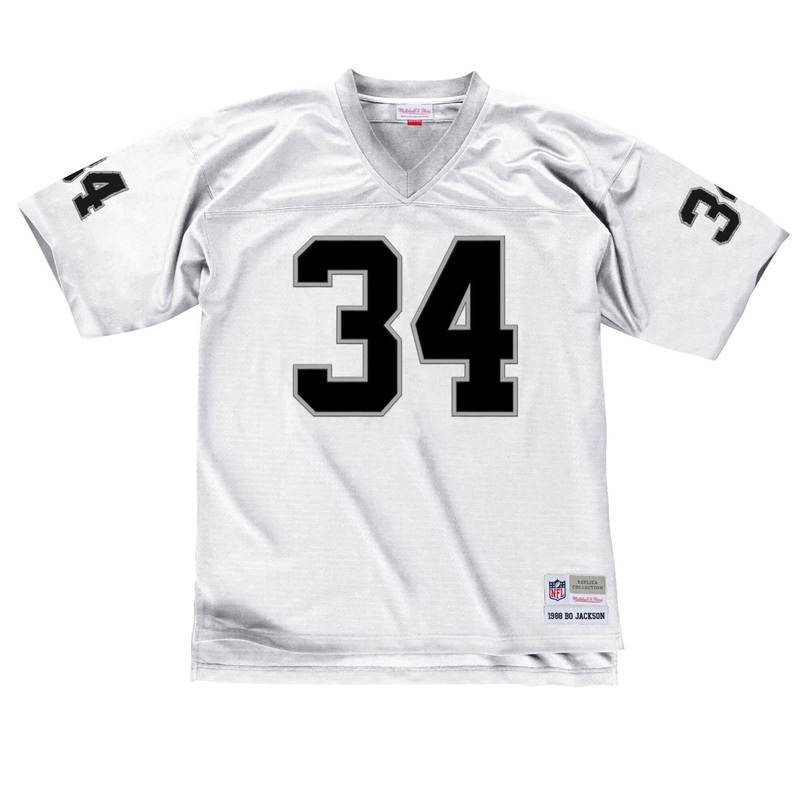 Bo Jackson Las Vegas Raiders Mitchell & Ness NFL 88 Legacy Jersey – White