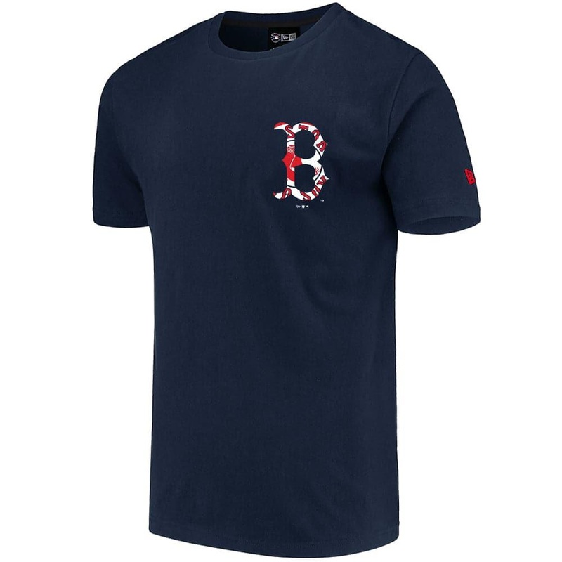 Boston Red Sox New Era MLB Logo Infill T-Shirt – Navy