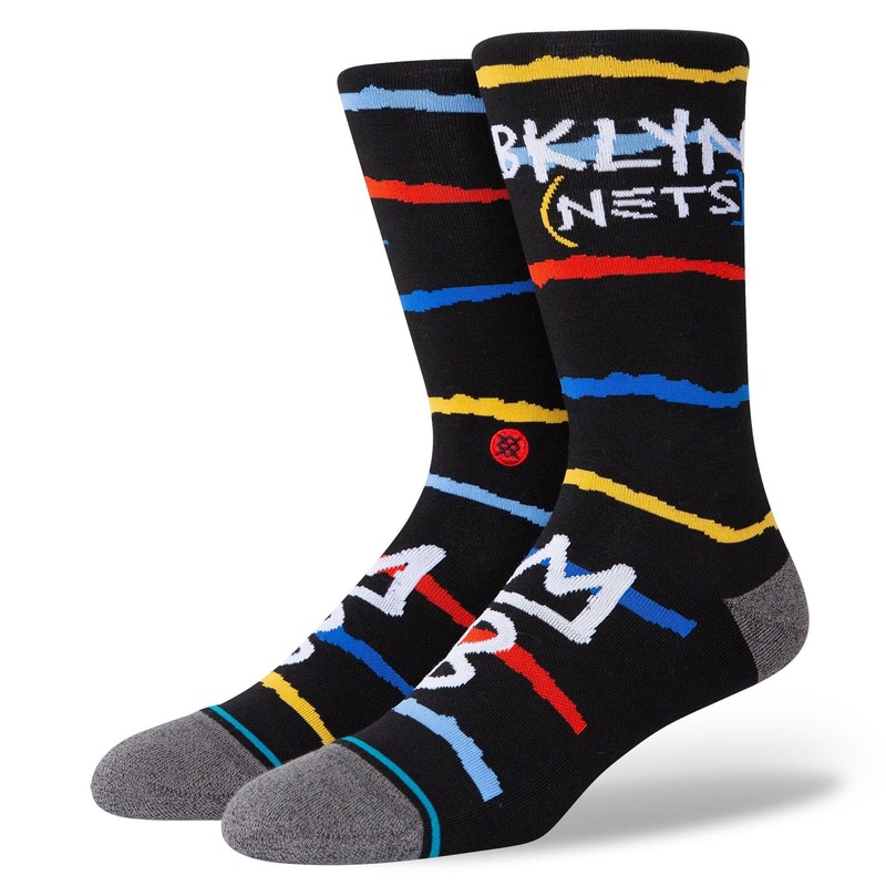 Brooklyn Nets Stance NBA 20/21 City Edition Crew Socks – Black