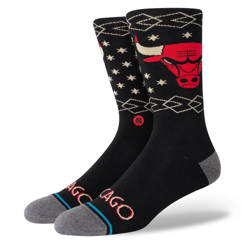 Chicago Bulls Stance NBA 20/21 City Edition Crew Socks – Black