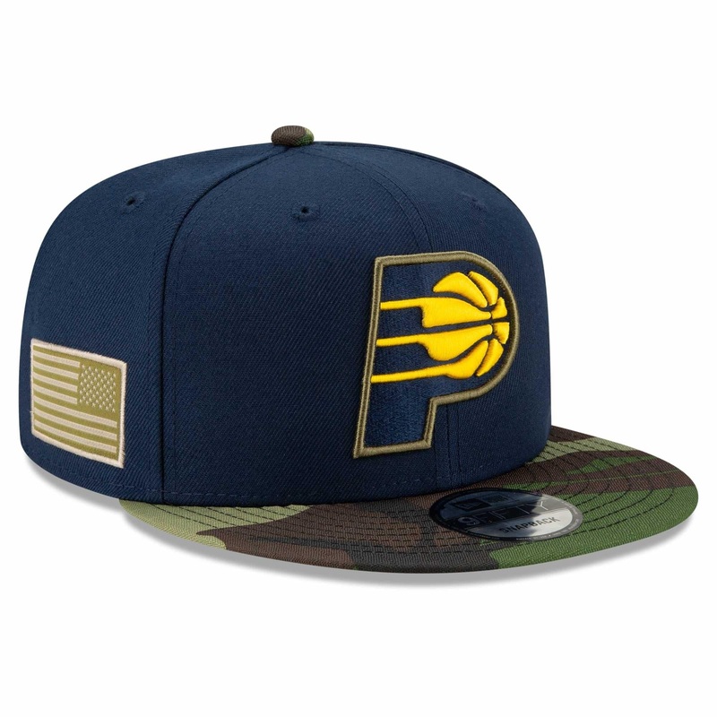 Indiana Pacers New Era NBA All-Star Camo 9FIFTY Snapback Hat – Navy
