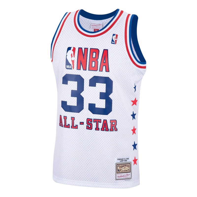 Larry Bird Boston Celtics Mitchell & Ness NBA 1985 All-Star Swingman Jersey – White