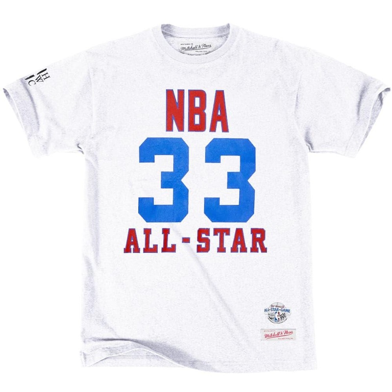Larry Bird Boston Celtics Mitchell & Ness NBA 1985 All-Star T-Shirt – White