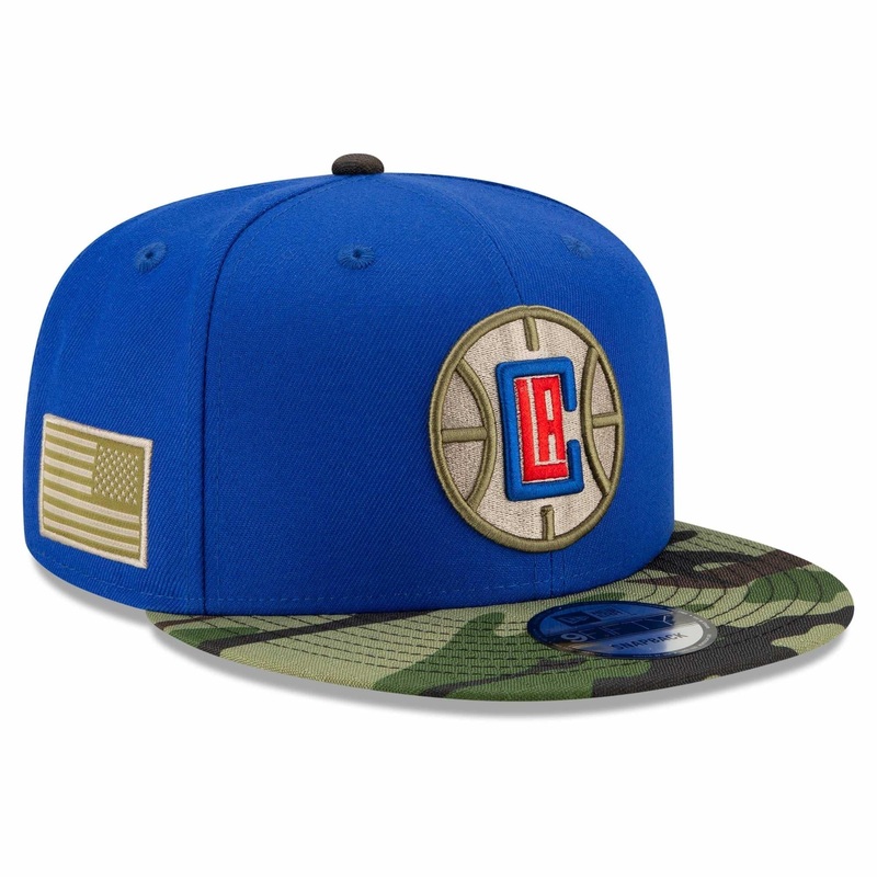 Los Angeles Clippers New Era NBA All-Star Camo 9FIFTY Snapback Hat – Blue