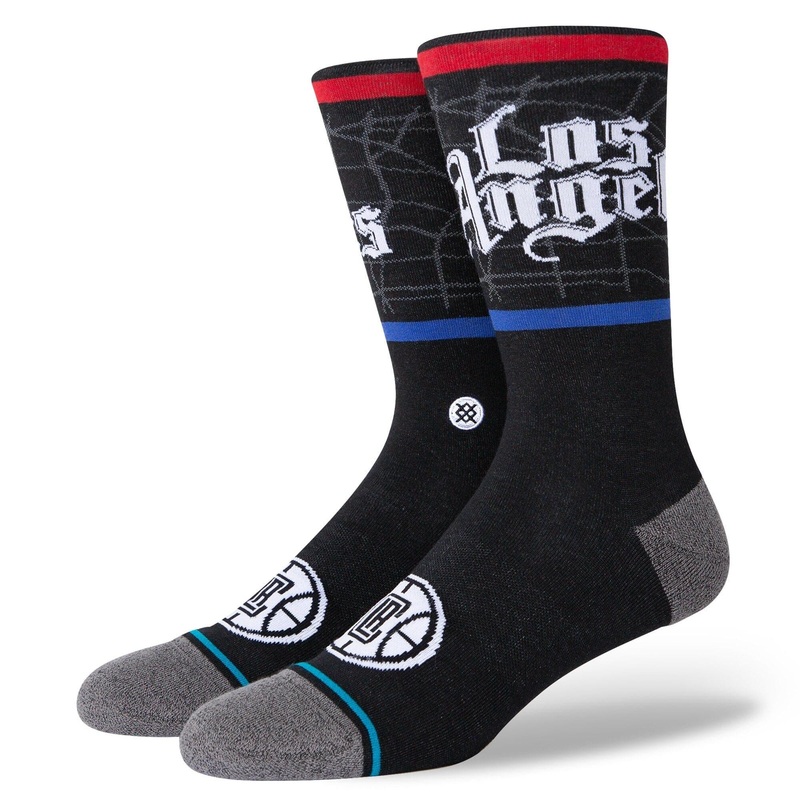 Los Angeles Clippers Stance NBA 20/21 City Edition Crew Socks – Black