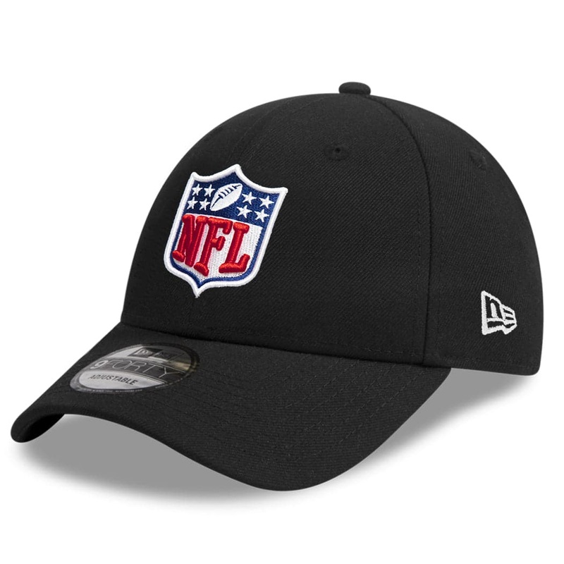 NFL Shield New Era Team League 9FORTY Adjustable Curve Hat – Black