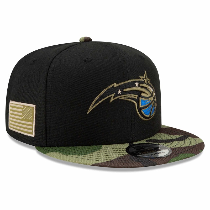 Orlando Magic New Era NBA All-Star Camo 9FIFTY Snapback Hat – Black