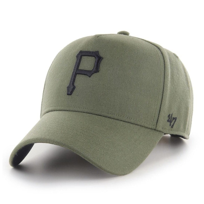Pittsburgh Pirates 47 MLB MVP DT Pinch Curve Snapback Hat – Sandalwood