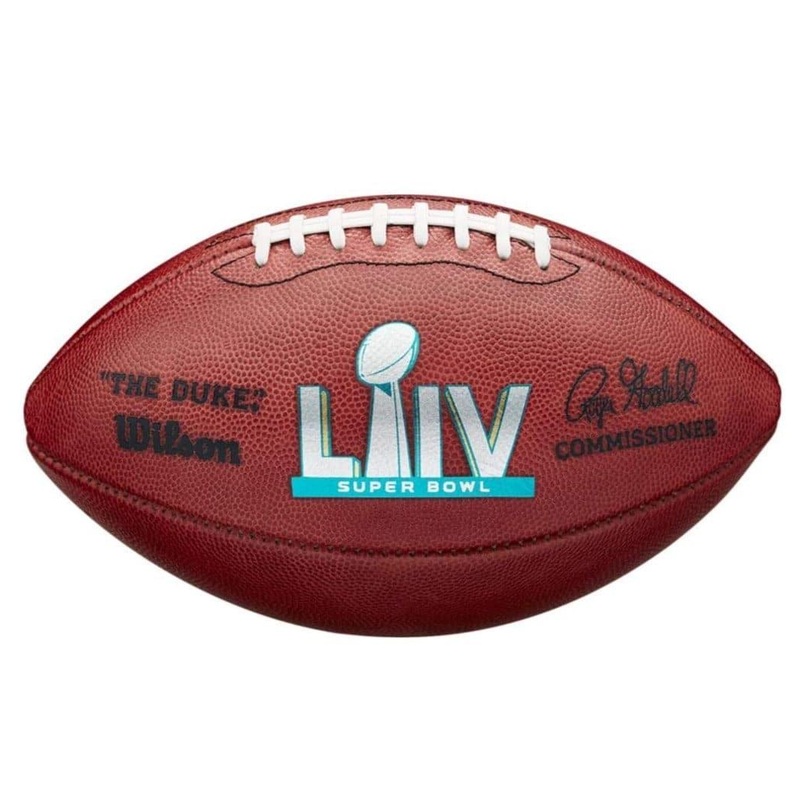 Wilson NFL Super Bowl LIV Official Leather Game Football