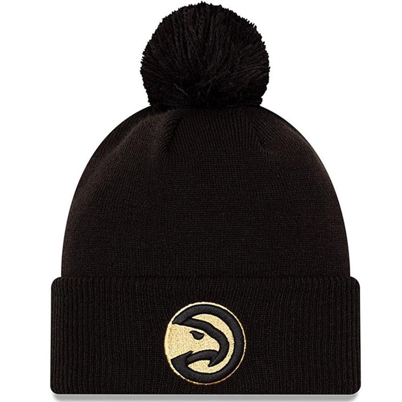 Atlanta Hawks Alt New Era NBA 2020 City Series Knit Beanie – Black