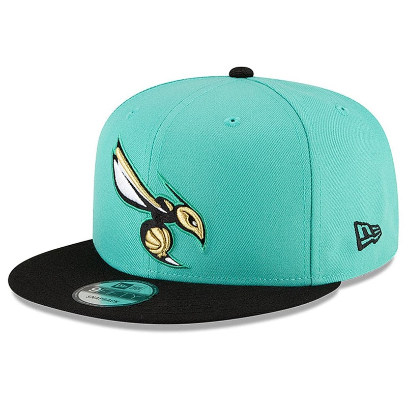 Charlotte Hornets Alt New Era NBA 2020 City Series 9FIFTY Snapback Hat – Teal