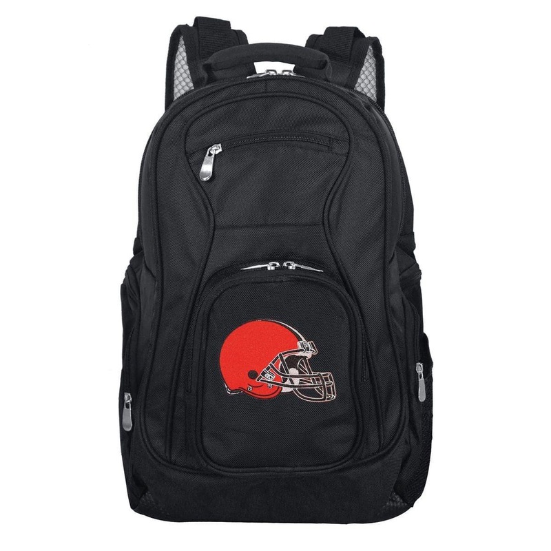 Cleveland Browns Mojo NFL 19 Premium Padded Backpack Bag – Black