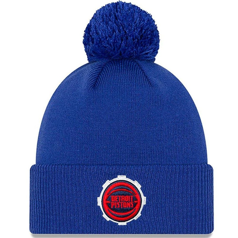 Detroit Pistons Alt New Era NBA 2020 City Series Knit Beanie – Blue