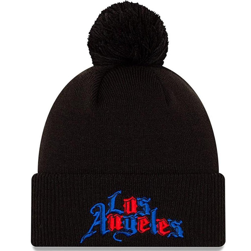 Los Angeles Clippers Alt New Era NBA 2020 City Series Knit Beanie – Black