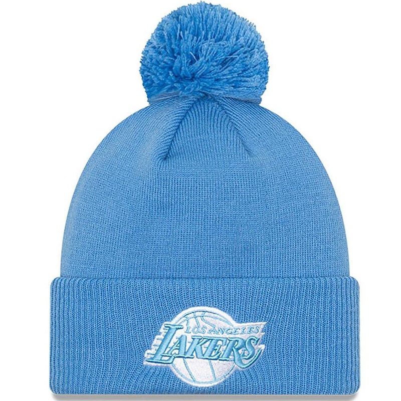 Los Angeles Lakers Alt New Era NBA 2020 City Series Knit Beanie – Blue