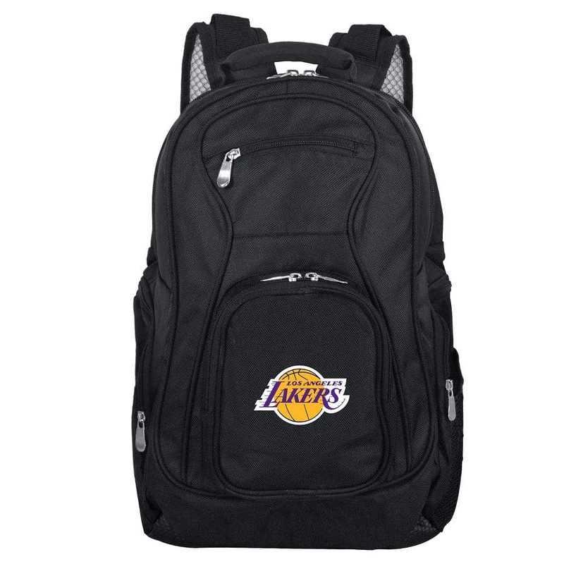 Los Angeles Lakers Mojo NBA 19 Premium Padded Backpack Bag – Black