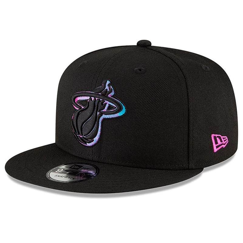 Miami Heat Alt New Era NBA 2020 City Series 9FIFTY Snapback Hat – Black