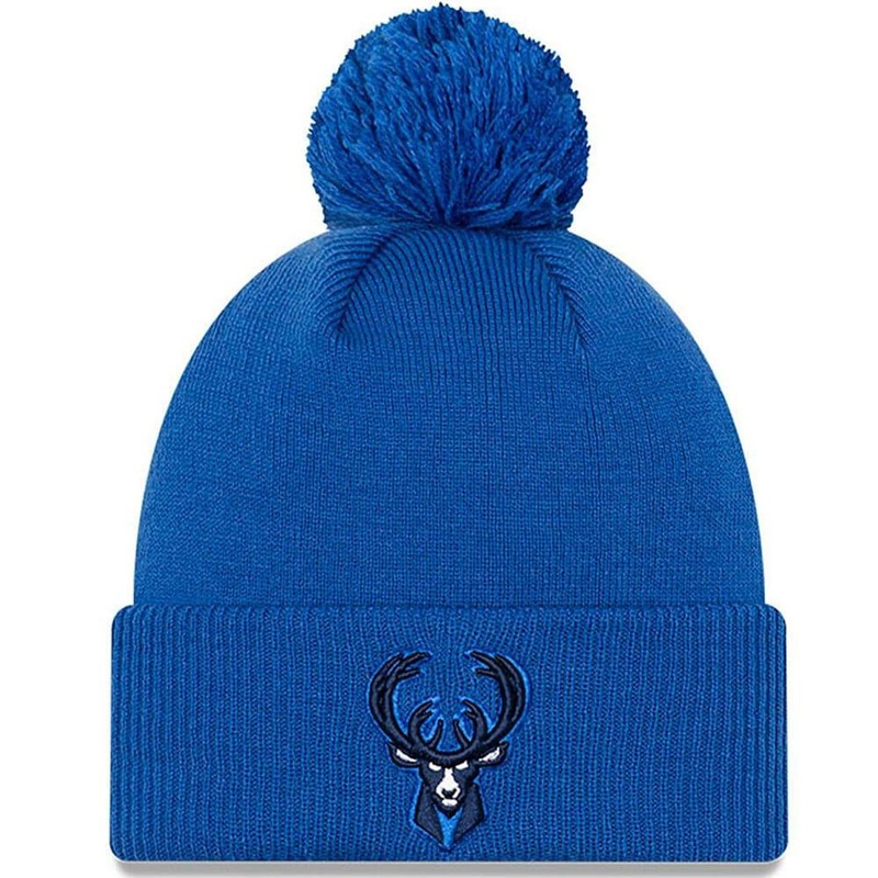 Milwaukee Bucks Alt New Era NBA 2020 City Series Knit Beanie – Blue