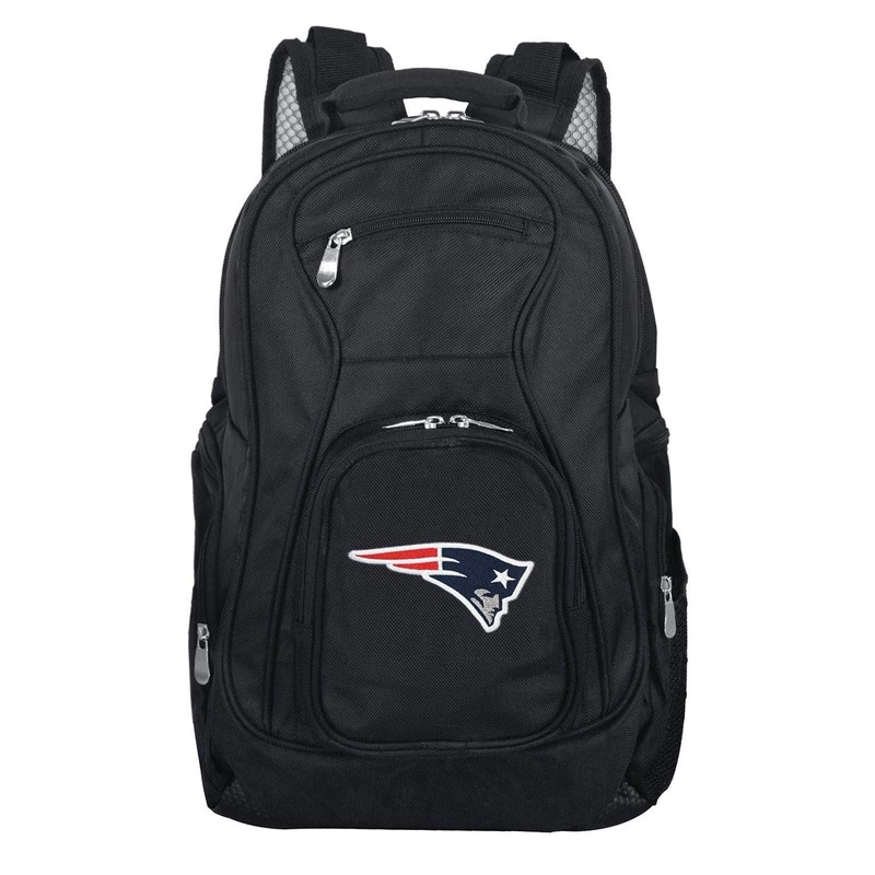 New England Patriots Mojo NFL 19 Premium Padded Backpack Bag – Black