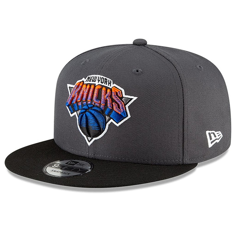 New York Knicks Alt New Era NBA 2020 City Series 9FIFTY Snapback Hat – Charcoal
