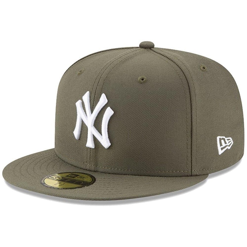 New York Yankees New Era MLB Team 59FIFTY Fitted Hat – Olive