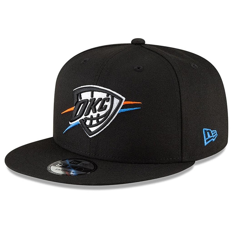 Oklahoma City Thunder Alt New Era NBA 2020 City Series 9FIFTY Snapback Hat – Black