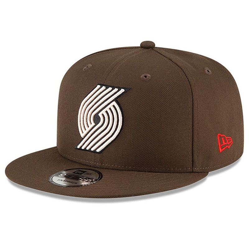 Portland Trail Blazers Alt New Era NBA 2020 City Series 9FIFTY Snapback Hat – Brown