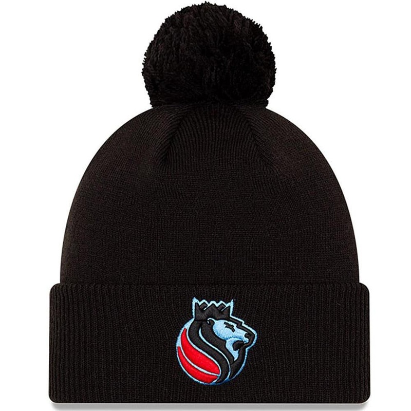 Sacramento Kings Alt New Era NBA 2020 City Series Knit Beanie – Black