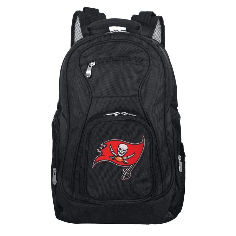 Tampa Bay Buccaneers Mojo NFL 19 Premium Padded Backpack Bag – Black