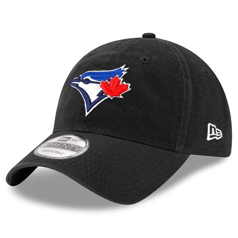 Toronto Blue Jays New Era MLB Team 9TWENTY Curved Hat – Black