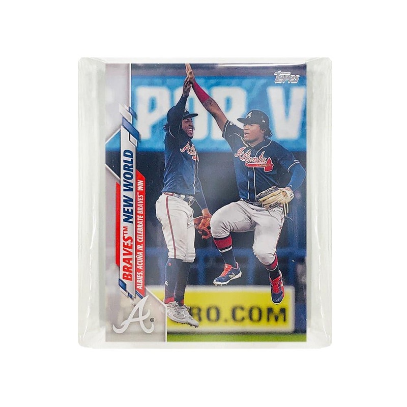 Atlanta Braves MLB Topps/Panini 16 Mixed Team Trading Card Set