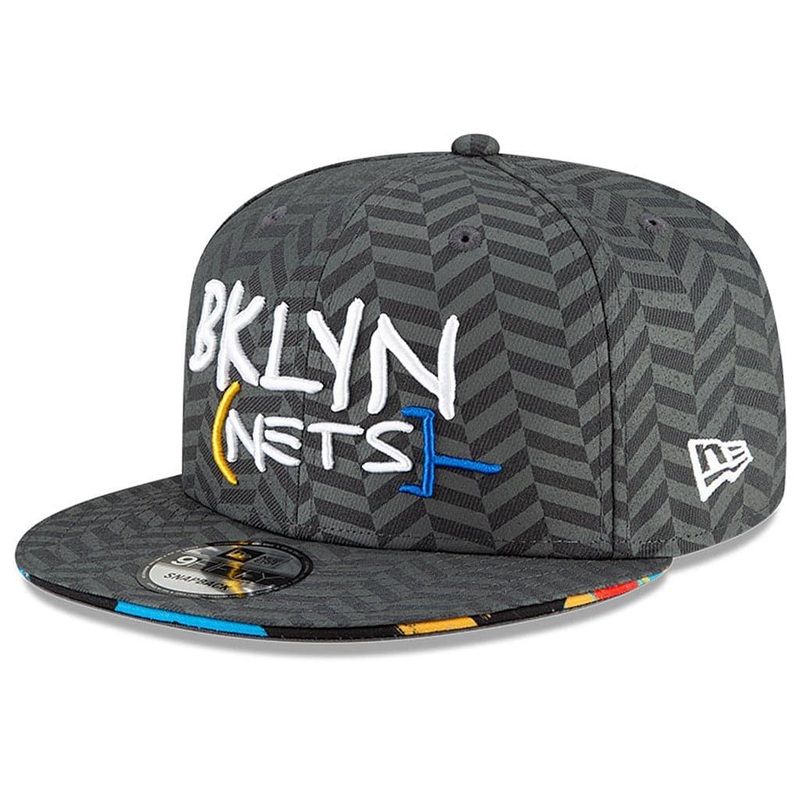 Brooklyn Nets New Era NBA 2020 City Series 9FIFTY Snapback Hat – Black