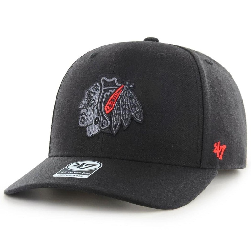 Chicago Blackhawks 47 NHL Highlight MVP DP Pre-Curved Snapback Hat – Black