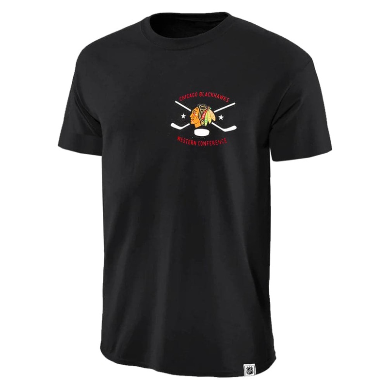 Chicago Blackhawks NHL Kardy T-Shirt – Black
