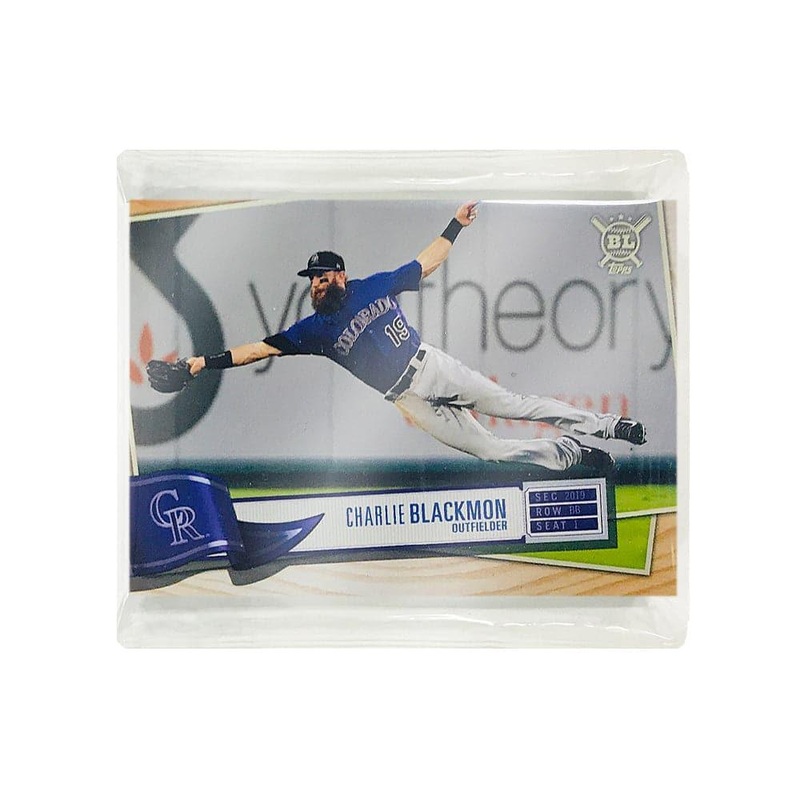 Colorado Rockies MLB Topps/Panini 18 Mixed Team Trading Card Set
