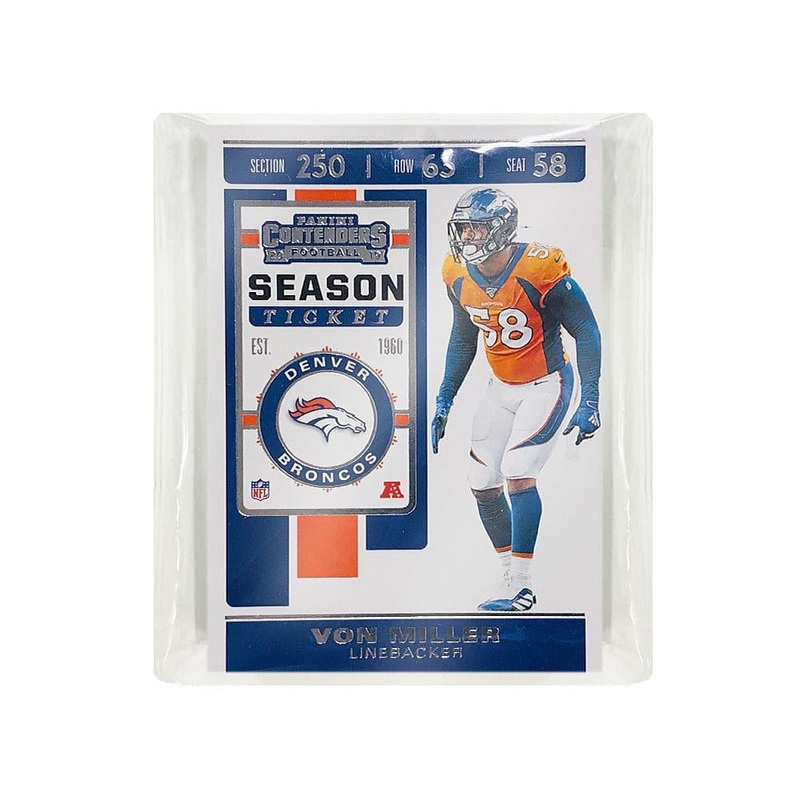 Denver Broncos NFL Panini 18 Mixed Team Trading Card Set