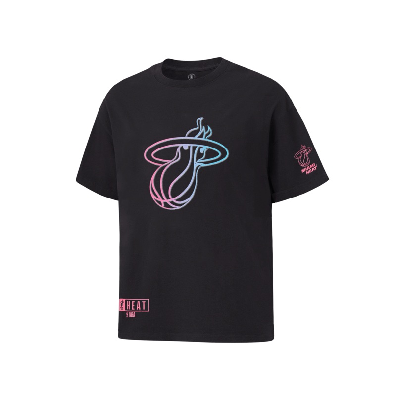 Miami Heat NBA Essentials Spencer Vintage T-Shirt – Black