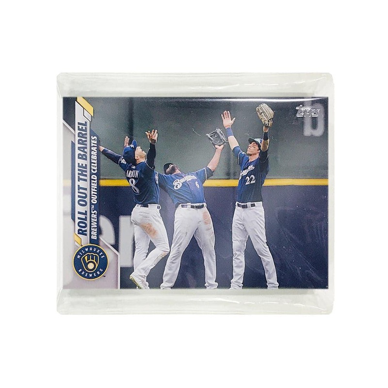 Milwaukee Brewers MLB Topps/Panini 14 Mixed Team Trading Card Set