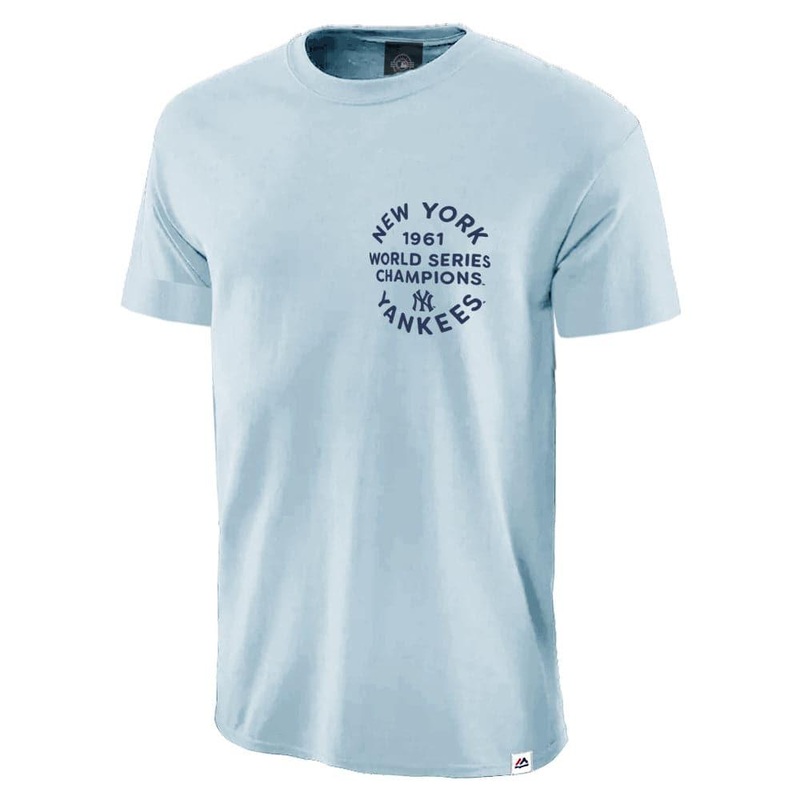 New York Yankees Majestic MLB Throwback Champions T-Shirt – Ice