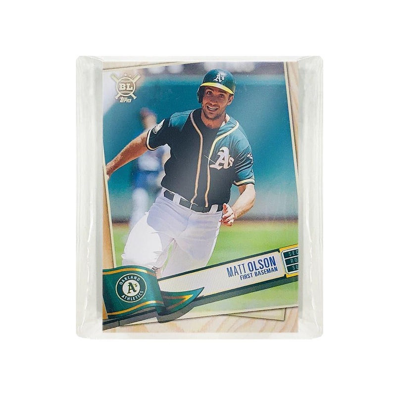 Oakland Athletics MLB Topps/Panini 10 Mixed Team Trading Card Set