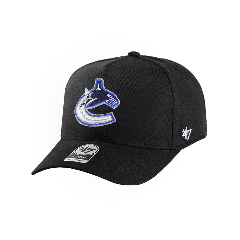 Vancouver Canucks 47 NHL Team MVP DT Snapback Hat – Black
