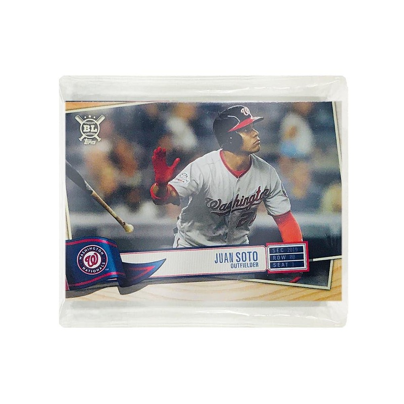 Washington Nationals MLB Topps/Panini 19 Mixed Team Trading Card Set