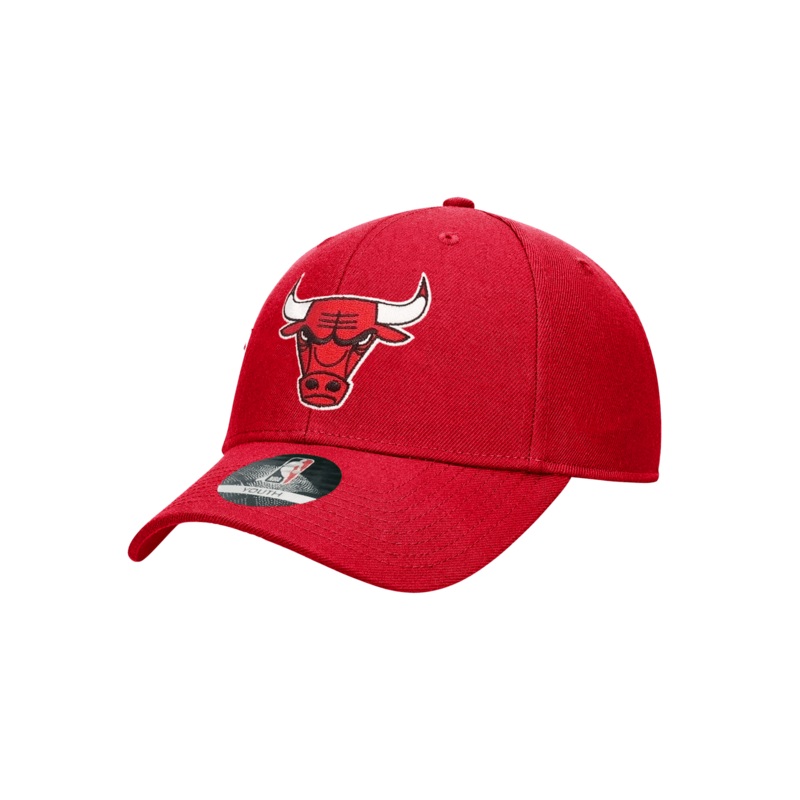 Youths Chicago Bulls NBA Essentials Team Snapback Hat – Red