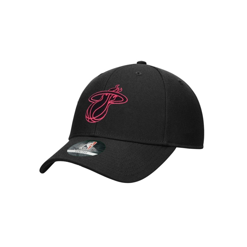 Youths Miami Heat NBA Essentials City Pop Snapback Hat – Black