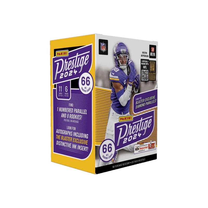 2024 Panini NFL Prestige Football Trading Card Blaster Box