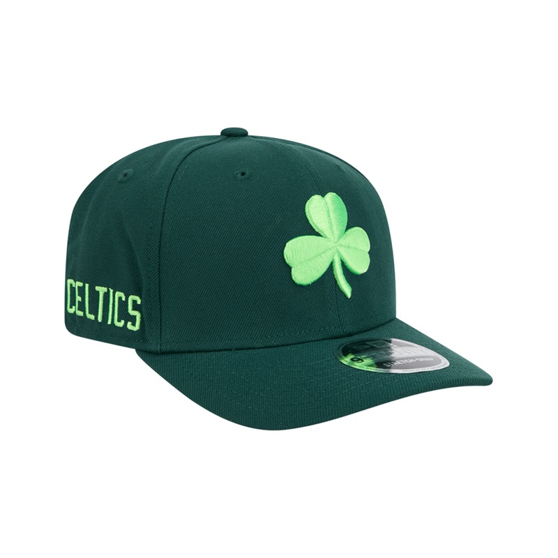 Boston Celtics New Era NBA 24-25 City Edition Alt 9SEVENTY Snapback Hat – Green