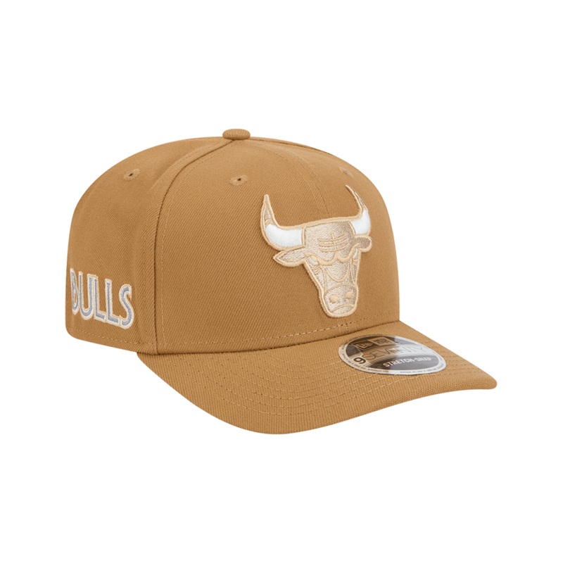 Chicago Bulls New Era NBA 24-25 City Edition Alt 9SEVENTY Snapback Hat – Camel
