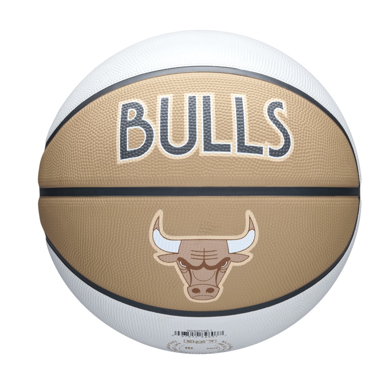 Chicago Bulls Wilson NBA 24-25 City Edition Team Full Size Basketball